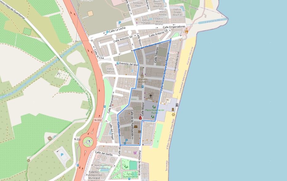 ZONA DE INTERÉS TORRELAMATA CENTRO