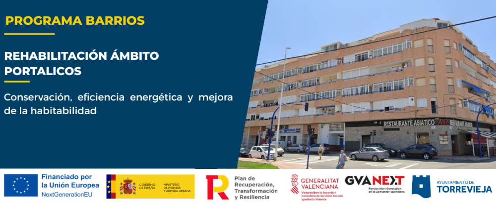 Rehabilitation of the Portalicos area