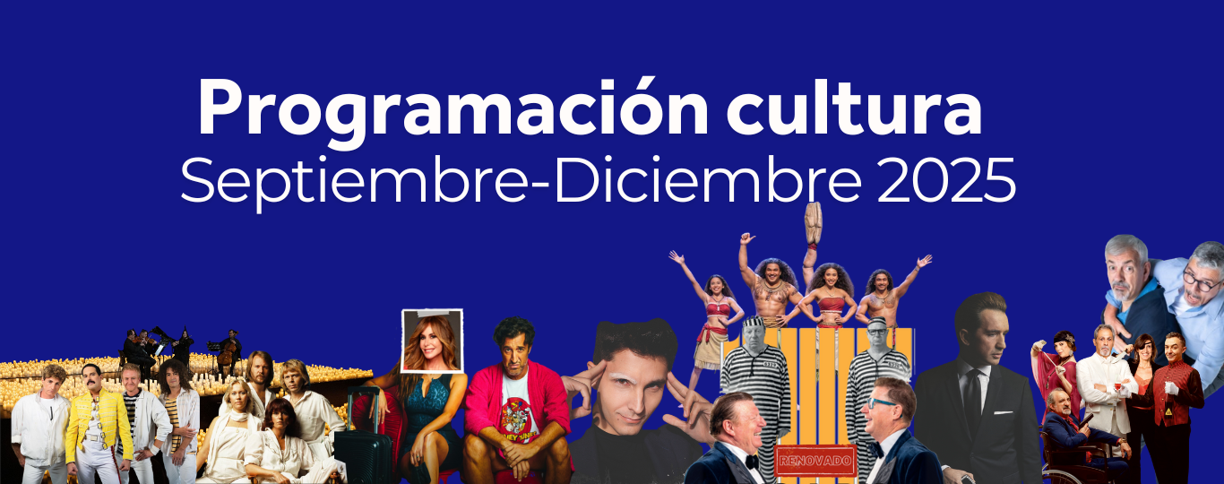 Programación cultura septiembre-diciembre 2025