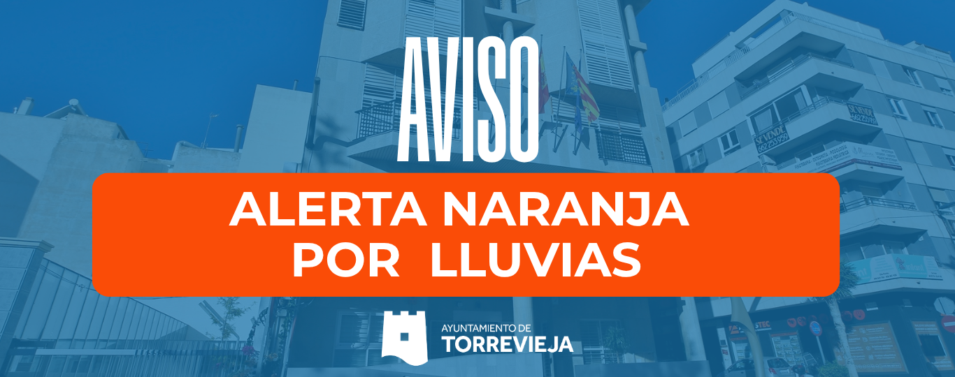 ALERTA NARANJA LLUVIAS