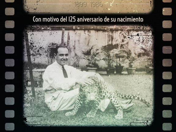 CARTEL EXPOSICIÓN  125 ANIVERSARIO MAESTRO CASANOVAS