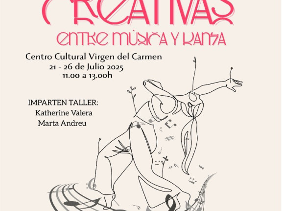 CARTEL TALLER GRATUITO DE CORPORALIDAD CONTEMPORÁNEA PARA MÚSICOS Y BAILARINES, DEL 21 AL 26 DE JULIO