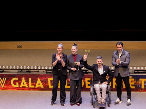 LA GIMNASTA OLÍMPICA POLINA BEREZINA, Y EL REMERO PARAOLÍMPICO JAVIER GARCÍA, MEJORES DEPORTISTAS 2023-2024 2