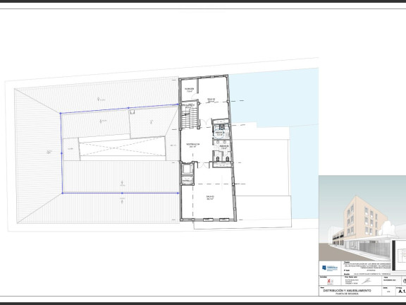 PLANO PLANTA SEGUNDA EDIFICIO LA PURÍSIMA