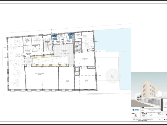 PLANO PRIMERA PLANTA EDIFICIO LA PURÍSIMA