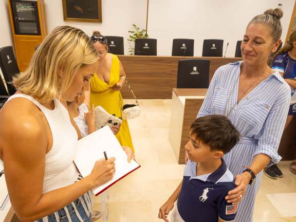 RECEPCIÓN OFICIAL A MIREIA BELMONTE, MEJOR DEPORTISTA ESPAÑOLA DE TODOS LOS TIEMPOS 3