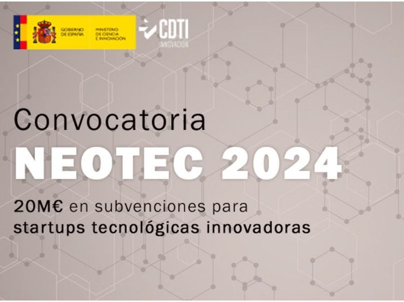 Convocatoria NEOTEC 2024