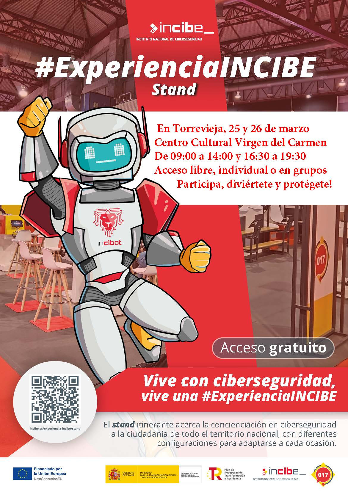 Cartel del Stand en Torrevieja CCVC 25-26 de marzo