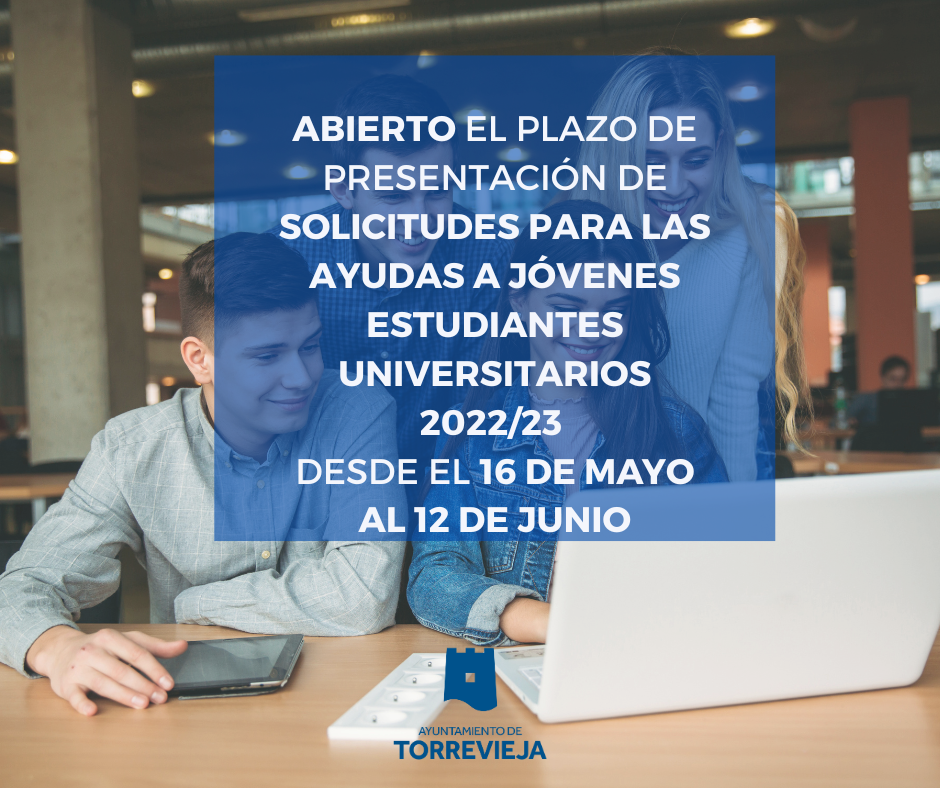 AYUDAS A JÓVENES ESTUDIANTES UNIVERSITARIOS, 2022/23