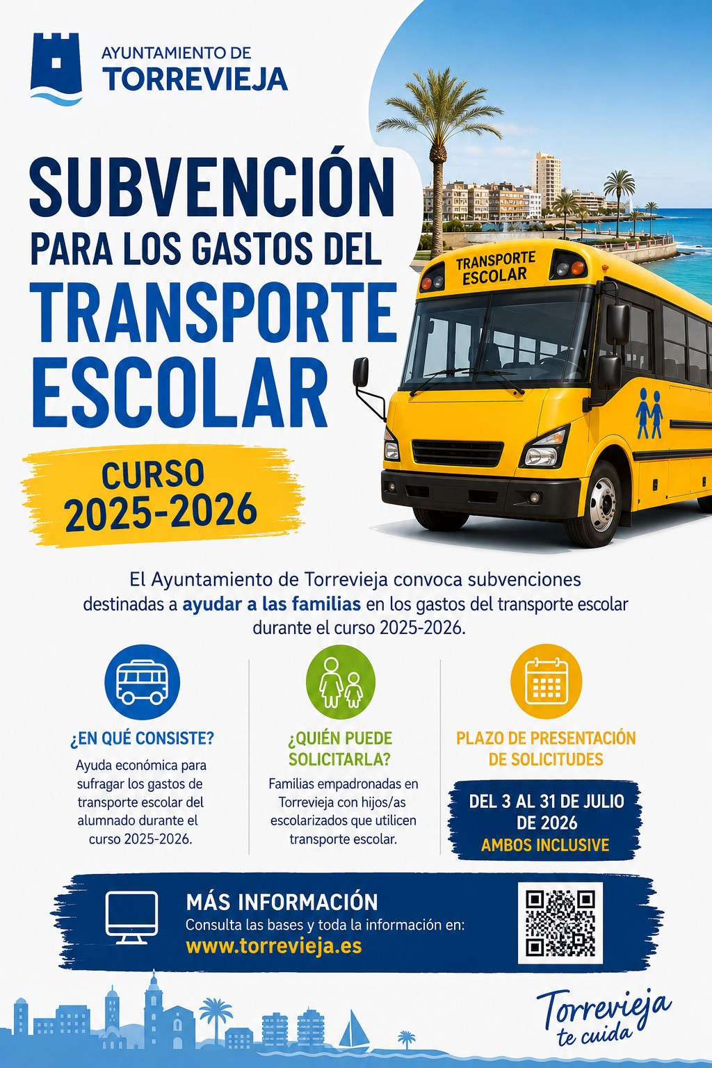 Plazo de solicitud del 3 al 31 de julio 2026