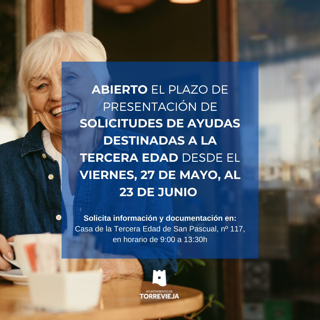 Desde el viernes, 27 de mayo, al 23 de junio, se abre el plazo de ...