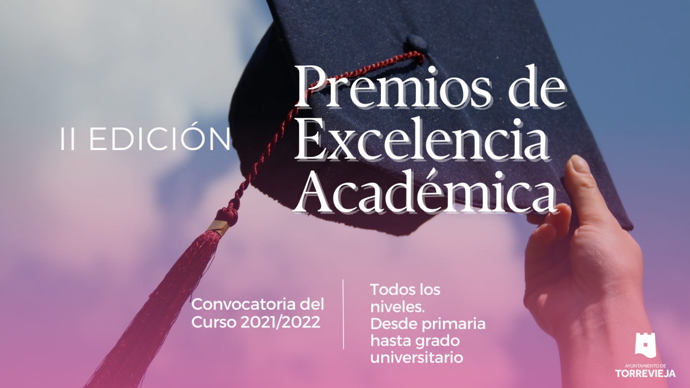 Presentadas las bases de la segunda edición de los premios a la Excelencia  Académica 