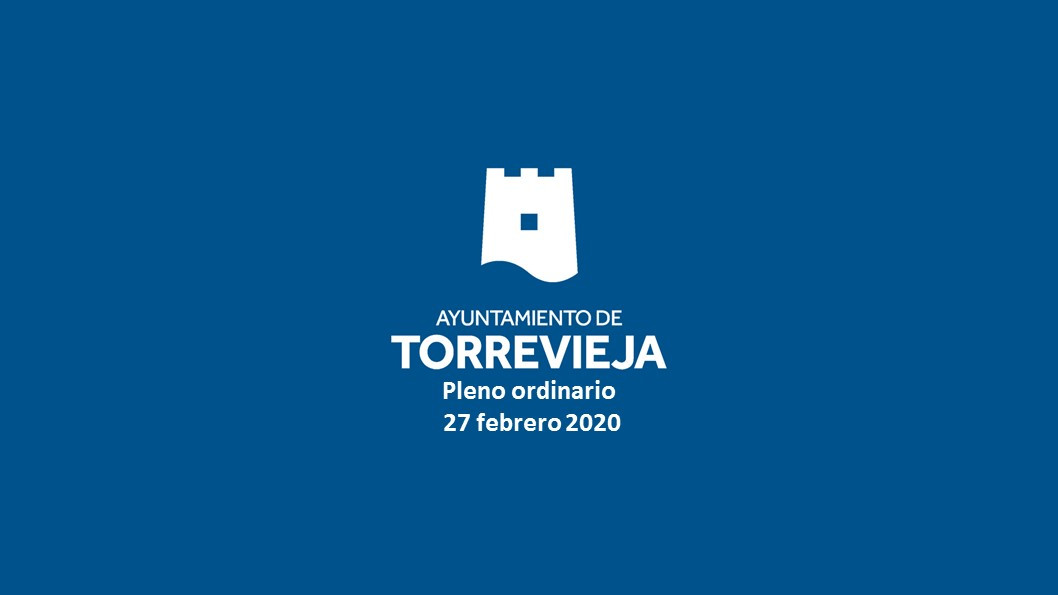 PLENO ORDINARIO 27 DE FEBRERO DE 2020
