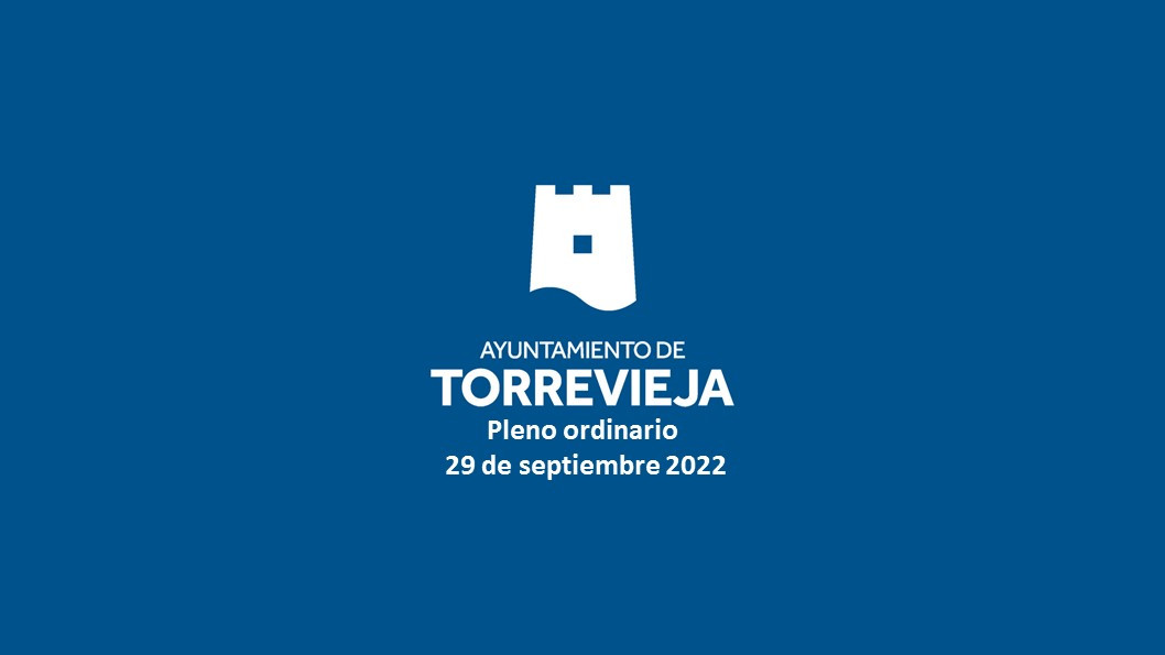 PLENO ORDINARIO 29 DE SEPTIEMBRE DE 2022