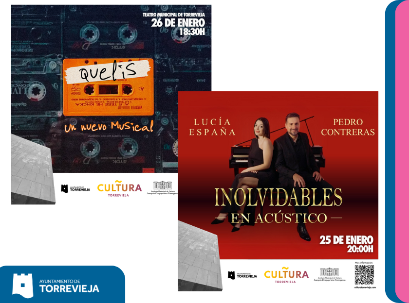 EL TEATRO MUNICIPAL CELEBRA EL TALENTO LOCAL CON EL MUSICAL “QUELIS” Y LUCÍA ESPAÑA CON PEDRO CONTRERAS