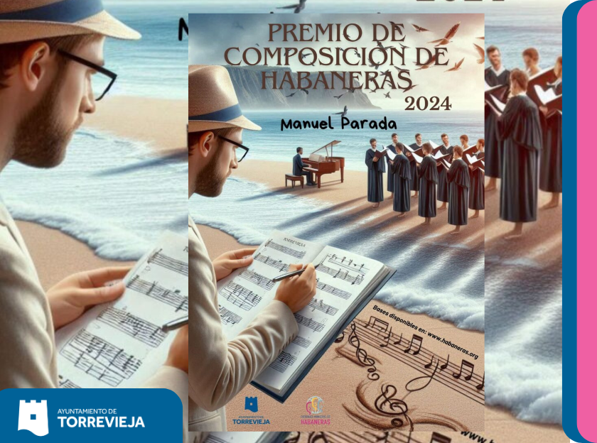 LA OBRA "EL CANTO DE UNA SIRENA", CON LETRA DE EDUARDO ARANDA HORTELANO Y MÚSICA DE JORGE LÓPEZ PÉREZ, PREMIO DE COMPOSICIÓN DE HABANERAS "MANUEL PARADA" 2024