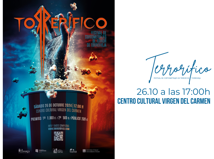 ABIERTO EL PLAZO DE PRESENTACIÓN DE CORTOS DE TERROR PARA EL FESTIVAL “TORRERÍFICO” 2024