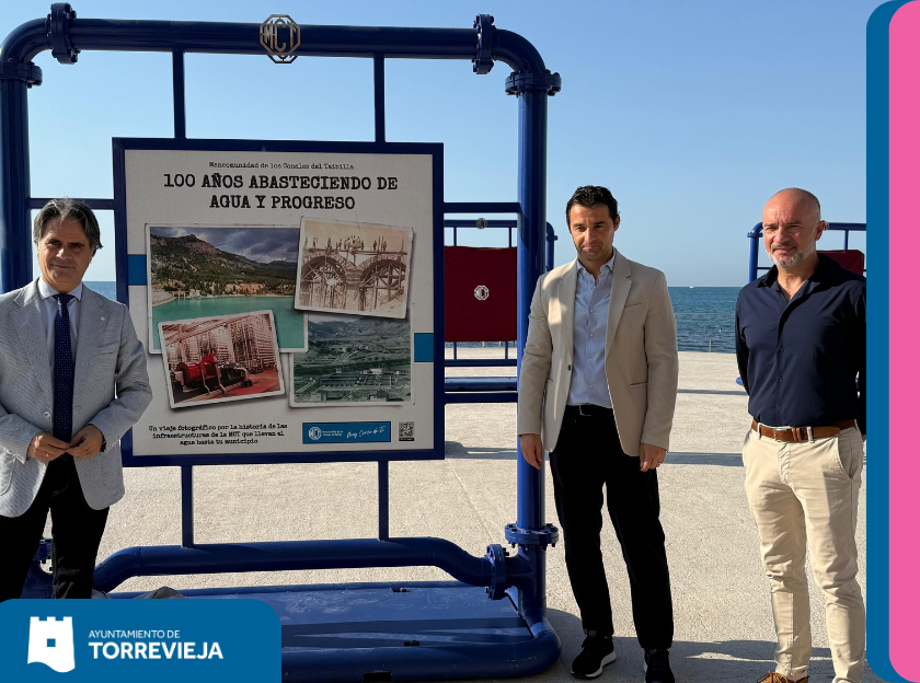 INAUGURADA LA EXPOSICIÓN FOTOGRÁFICA ITINERANTE "MANCOMUNIDAD DE LOS CANALES DEL TAIBILLA: 100 AÑOS ABASTECIENDO DE AGUA Y DE PROGRESO”
