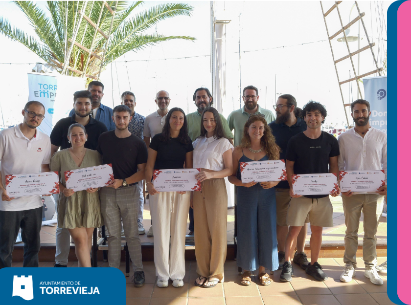 TRES PROYECTOS DIRIGIDOS AL SECTOR DE LA MODA, A VISIBILIZAR TALENTO DE LA VEGA BAJA Y A LA RESTAURACIÓN, PREMIADOS EN LA 3ª EDICIÓN DE TORREVIEJA EMPRENDE