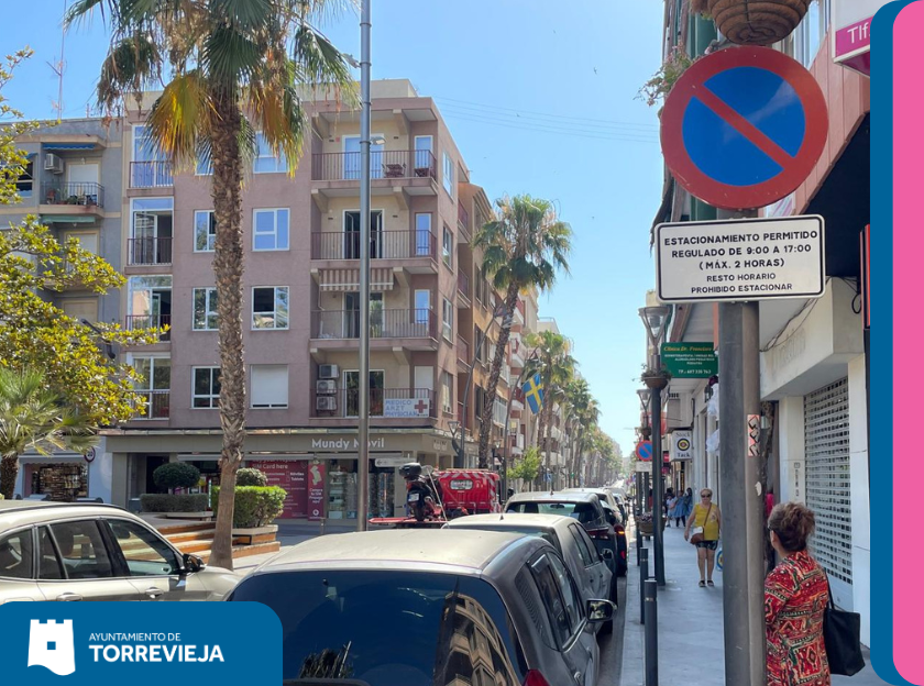 EL HORARIO DEL APARCAMIENTO REGULADO EN LA CALLE RAMÓN GALLUD PASA A SER DE 9:00 A 17:00 HORAS