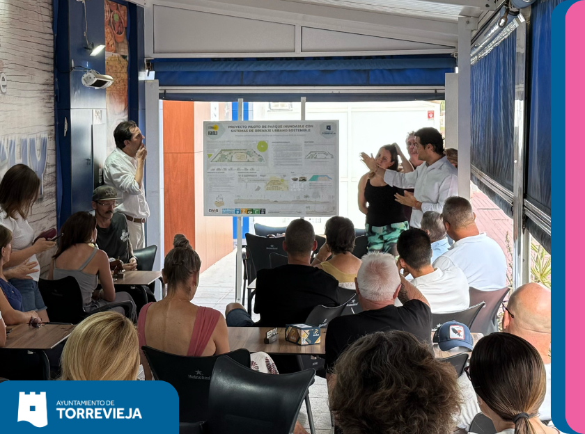 PRESENTADO EL PROYECTO DEL NUEVO PARQUE INUNDABLE MULTIFUNCIONAL EN AGUAS NUEVAS, CON UNA INVERSIÓN DE MÁS DE 1,2 MILLONES DE EUROS