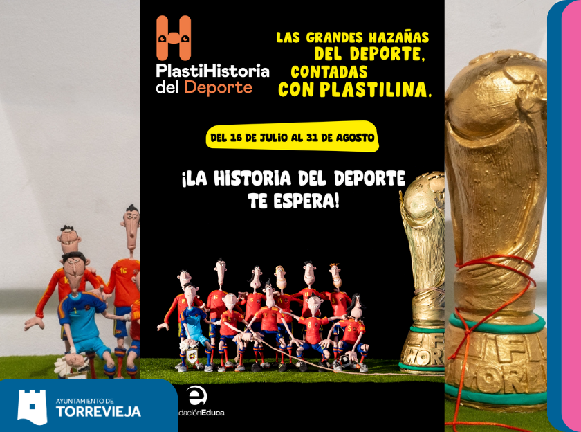 MAÑANA SE INAUGURA EN LA SALA VISTA ALEGRE LA EXPOSICIÓN PLASTIHISTORIA DEL DEPORTE