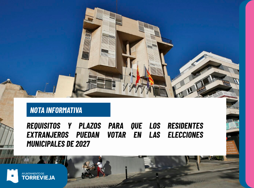 REQUISITOS Y PLAZOS PARA QUE LOS RESIDENTES EXTRANJEROS PUEDAN VOTAR EN LAS ELECCIONES MUNICIPALES DE 2027