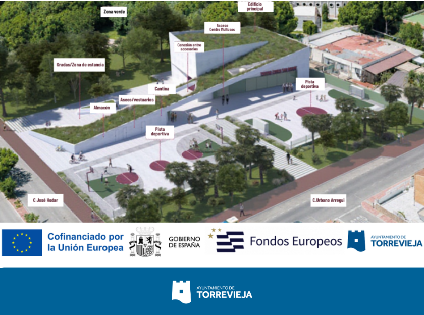 CENTRO CÍVICO SAN ROQUE - LOGOS FONDOS EUROPEOS