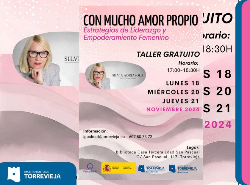 El Ayuntamiento de Torrevieja se suma a los actos del Día Internacional de la Eliminación de la Violencia contra la Mujer