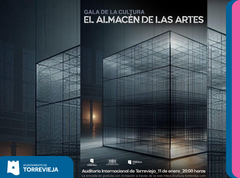 ESTE SÁBADO, 11 DE ENERO, EL AUDITORIO INTERNACIONAL ACOGE LA PRIMERA GALA DE LA CULTURA DE TORREVIEJA