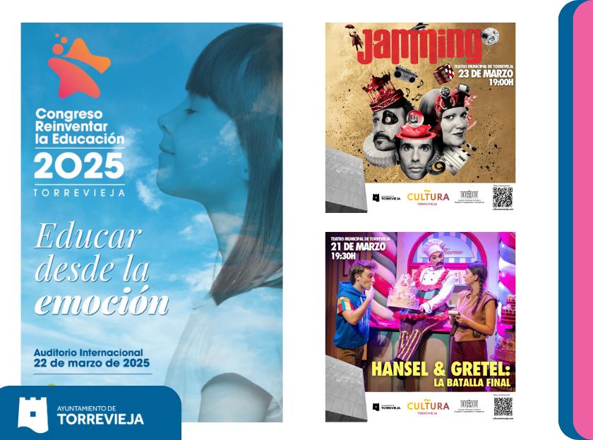 EL MUSICAL “HANSEL & GRETEL”, LA COMEDIA DE IMPROVISACIÓN “JAMMING” Y EL 4º CONGRESO DE EDUCACIÓN, LA OFERTA CULTURAL DE ESTE FIN DE SEMANA
