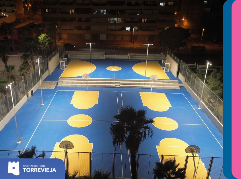 Torrevieja reabre las pistas deportivas de La Mata, Cabo Cervera y Los Balcones tras una inversión de 640.211 euros