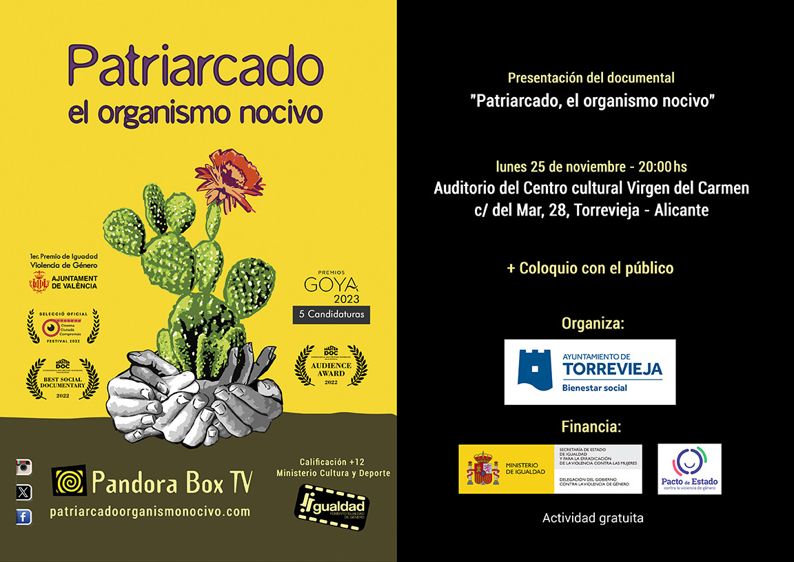 Patriarcado el organismo nocivo