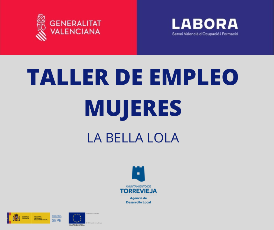 Taller empleo mujeres