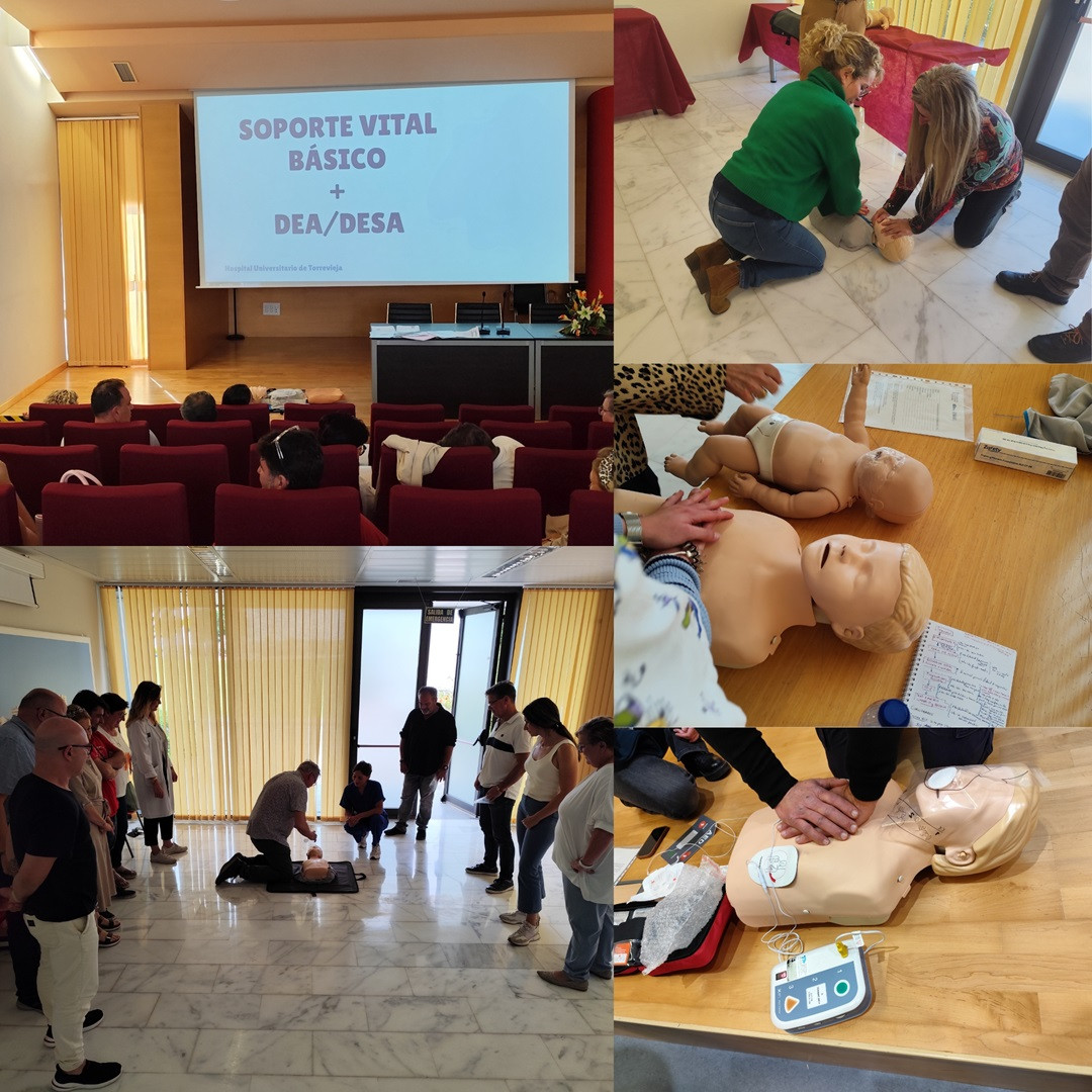 CURSOS RCP HOSPITAL UNIVERSITARIO DE TORREVIEJA