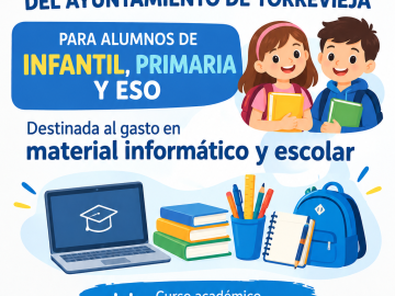 Subvención Material escolar e informático 2026-2027