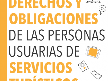 Derechos y obligaciones de las personas usuarias de servicios turisticos