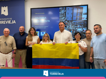 TORREVIEJA SE SOLIDARIZA CON COLOMBIA Y DIFUNDE LOS CAUCES OFICIALES PARA AYUDAR A LAS PERSONAS AFECTADAS POR EL TERREMOTO