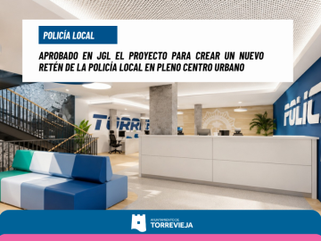 APROBADO EN JGL EL PROYECTO PARA CREAR UN NUEVO RETÉN DE LA POLICÍA LOCAL EN PLENO CENTRO URBANO