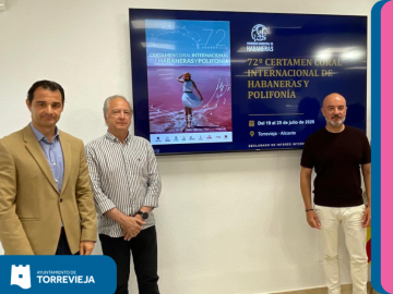 TORREVIEJA VUELVE A CONVERTIRSE EN LA CAPITAL MUNDIAL DEL CANTO CORAL CON EL 72º CERTAMEN INTERNACIONAL DE HABANERAS Y POLIFONÍA