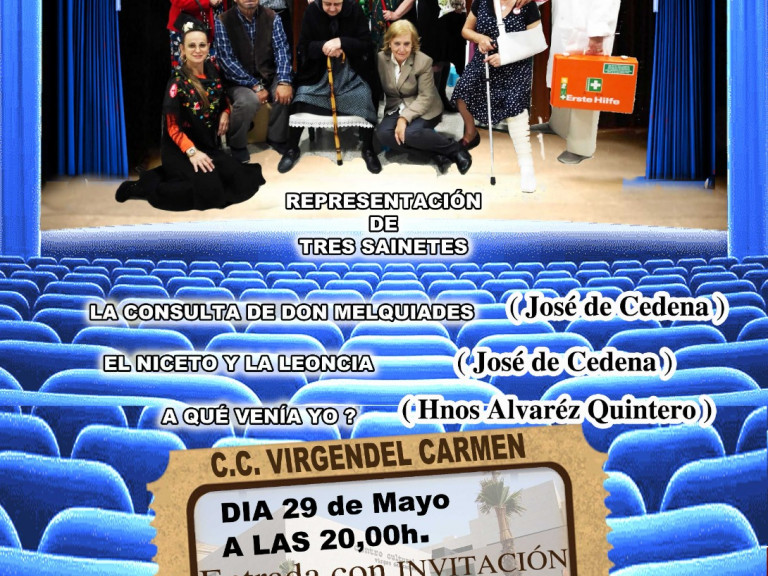 tres sainetes